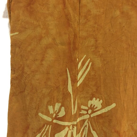 Vintage Rayon Ruby’s Moods Resort Wear Sleeveless button Up Maxi Dress Med/Large - Picture 5 of 14